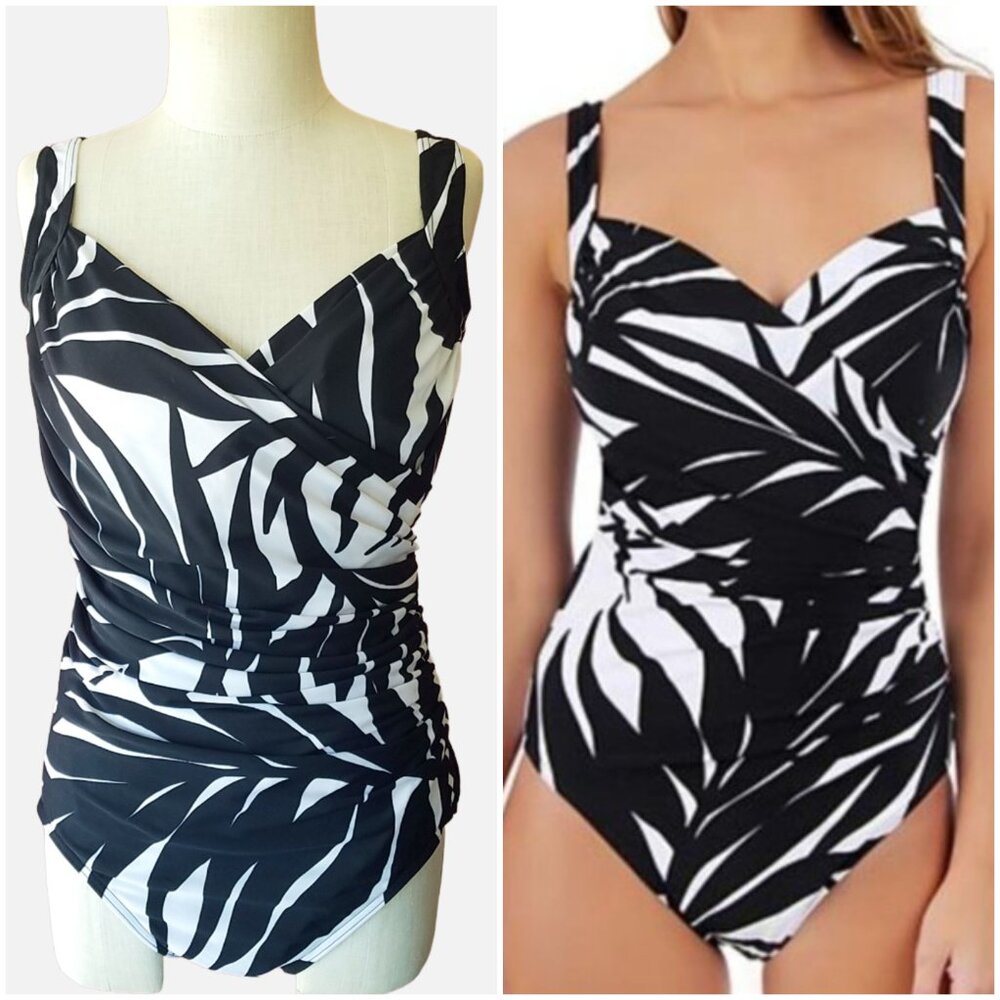 Miraclesuit Sanibel Wrap One Piece Swimsuit - 24W